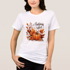 Mysiga hösten Vibes T-Shirt 2025 - Pumpkin Spice T