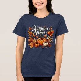 Mysiga hösten Vibes T-Shirt 2025 - Pumpkin Spice T