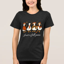 Mysiga höstgäss - höstsäsong - Illustratio T Shirt