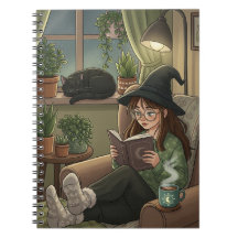 Mysiga höstläsningsnook - Witch Cat Bokar Tea