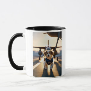 "Mysiga Hund Suppleant: Personlig Hund Image Mugg