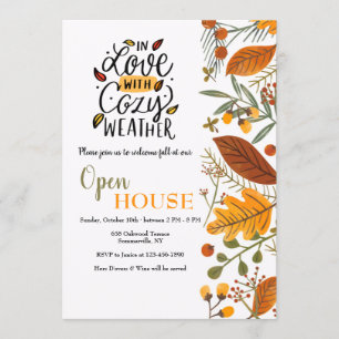 Mysiga inbjudan till öppet väder