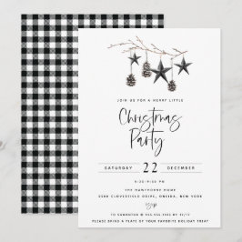 Mysiga julafton Party Inbjudningar