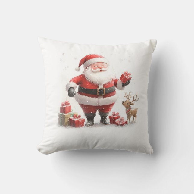 Mysiga Jultomten dekorativ fyllning Kudde (Framsida)