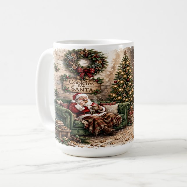 mysiga kakor till tomte jul,Tomte  Kaffemugg (Framsida vänster)