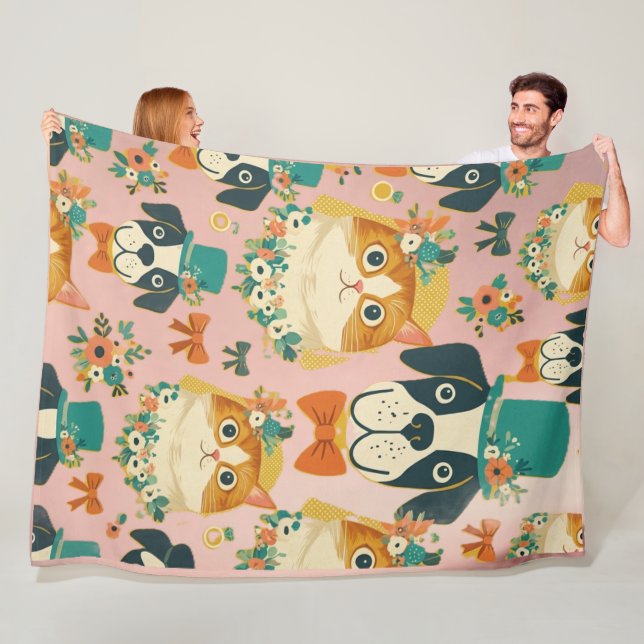  mysiga kastkastblankor fleecefilt (På plats)