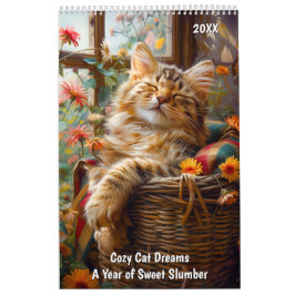 mysiga kattdrömmar – Ett år av ljuvlig sömn Kalender