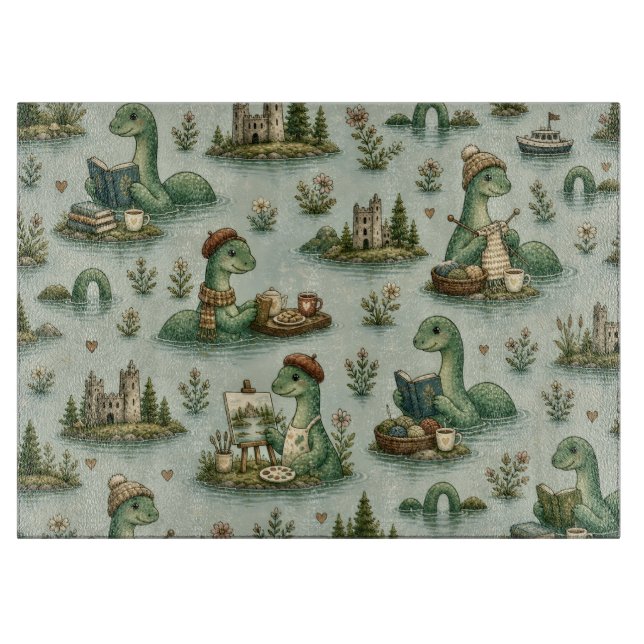  mysiga kryptider Nessie Loch Ness-monster hobby  (Framsidan)
