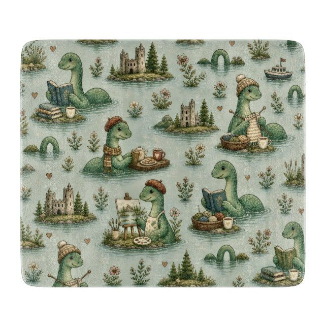  mysiga kryptider Nessie Loch Ness-monster hobby  (Framsidan)