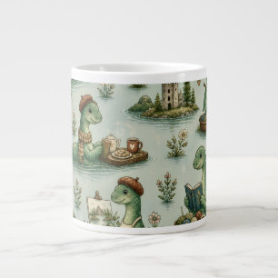 mysiga kryptider Nessie Loch Ness-monster hobby Jumbo Mugg