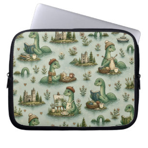 mysiga kryptider Nessie Loch Ness-monster hobby Laptop Fodral