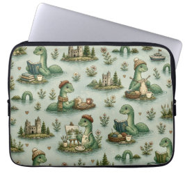 mysiga kryptider Nessie Loch Ness Monster hobby Laptop Fodral