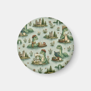 mysiga kryptider Nessie Loch Ness Monster hobby Magnet