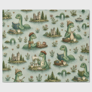 mysiga kryptider Nessie Loch Ness-monster hobby Presentpapper