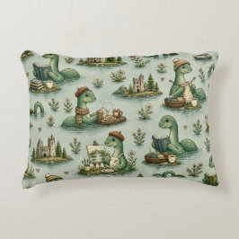 mysiga kryptider Nessie Loch Ness Monster hobby Prydnadskudde