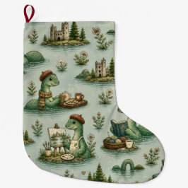 mysiga kryptider Nessie Loch Ness-monster hobby Stor Julstrumpa