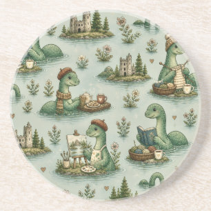 mysiga kryptider Nessie Loch Ness-monster hobby Underlägg