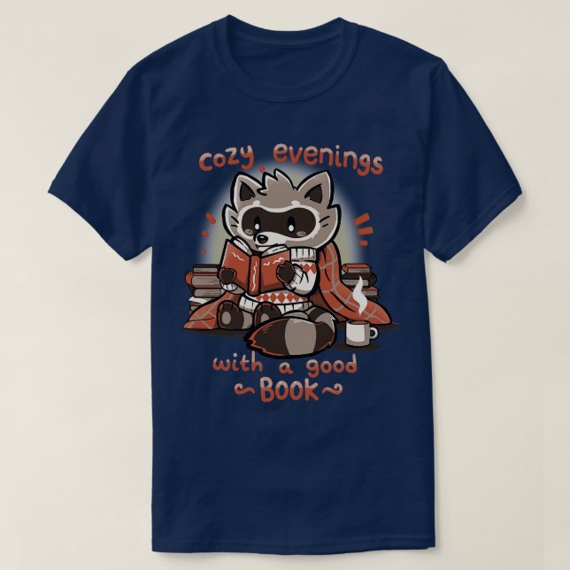 Mysiga kvällar med Bra Bok T Shirt (Design framsida)