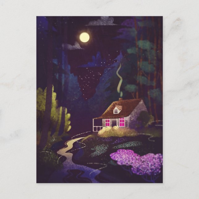 Mysiga Land House Vykort (Framsida)