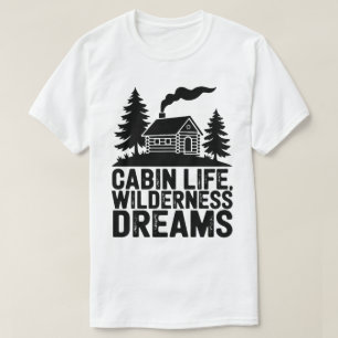 Mysiga logghållaren i skogshögskolan Silhouette T Shirt