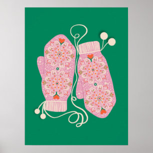 Mysiga mandalas poster