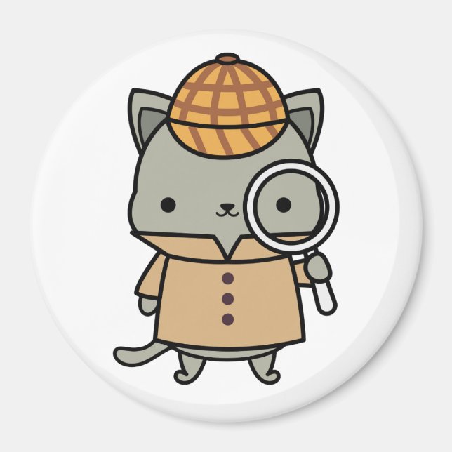 Mysiga Mysteri Bok Klubb Magnet (Framsidan)