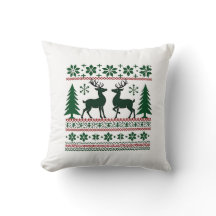 Mysiga Nordiska julpryder Pillow