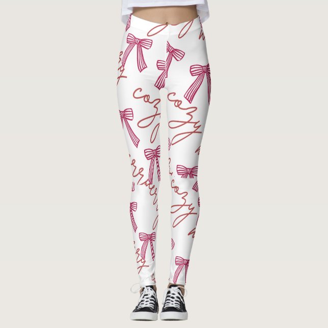 Mysiga och kommersiella Helgdag Leggings (Framsida)