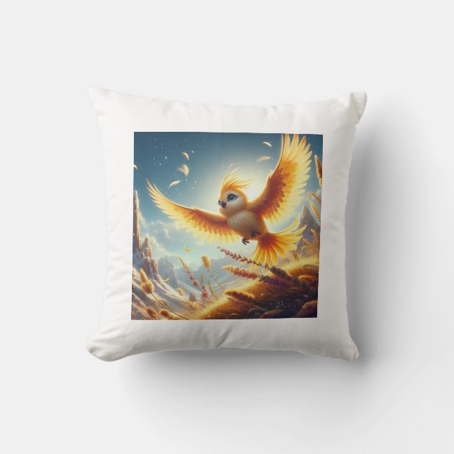 "Mysiga och Snyggt för varje hem" Kudde (Framsida)