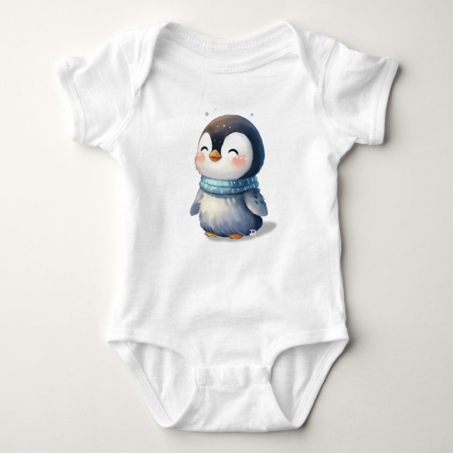 Mysiga Penguin T Shirt (Framsida)