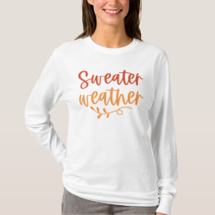 Mysiga sötare Väderhöst T-shirts