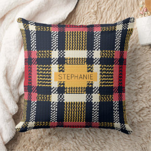 Mysiga Sticka-lappverk - Vintage Boho Autumn Stil Kudde