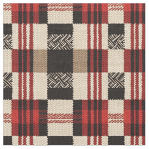 Mysiga Sticka-lappverk - Vintage Boho Autumn Stil  Tyg