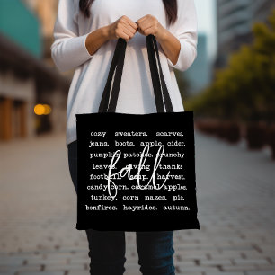 Mysiga svatrar, sjalar design, pumpkin tygkasse