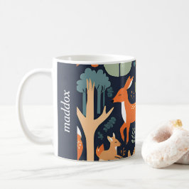 Mysiga trävaruvänner kaffemugg