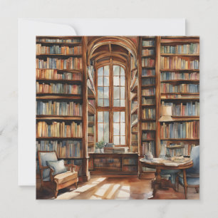 Mysiga vattenfärgen Bibliotek