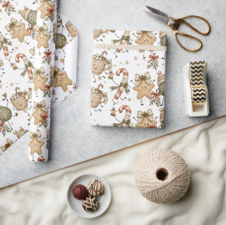 mysiga vintage julgodis presentpapper