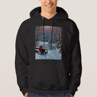 "Mysiga vinter-reflektioner" Hoodie