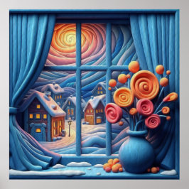 Mysiga vinterkvällar poster