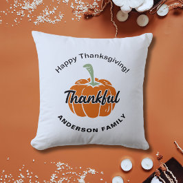 Mysiga Vita Happy thanksgiving Kudde