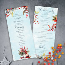 Mysiga Winter Rowan-berry bouquet Bröllop