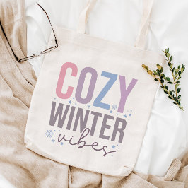Mysiga Winter Vibes God jul Tygkasse