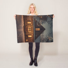 Mysiga Winter Wonderland Home med Bubbles