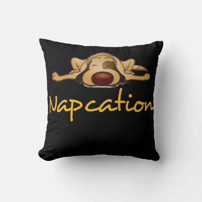 Mysigt ansträngning för Hundälskare - Tass-några Kudde (Framsida)