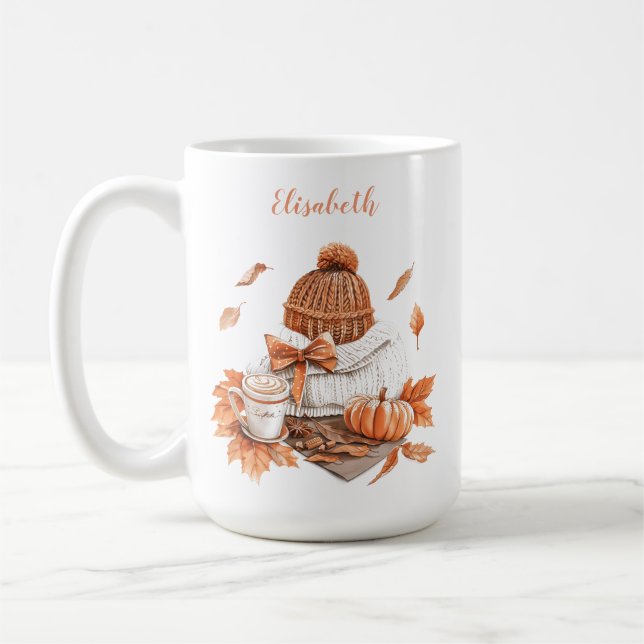 Mysigt automatisk ljusavskärmning Aesthetic Soft O Kaffemugg (Vänster)