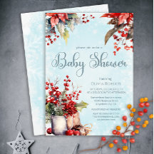 Mysigt babystövel för Winter Rowan-buquet