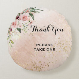 Mysigt bekvämlighet i bloom: Utforma Blommigten Rund Kudde