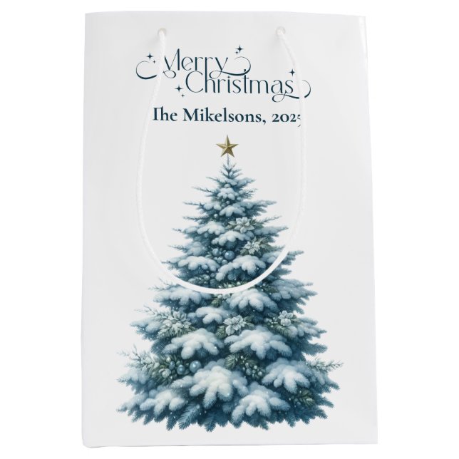 Mysigt blå jultomte (Framsidan)