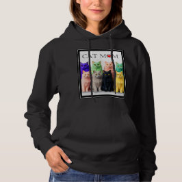 Mysigt cat Stil Hoodie T Shirt