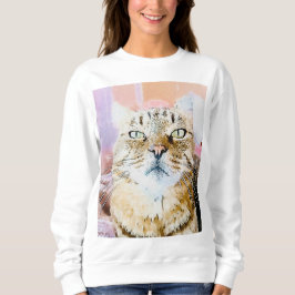Mysigt Cat Vibes Sweatshirt T Shirt